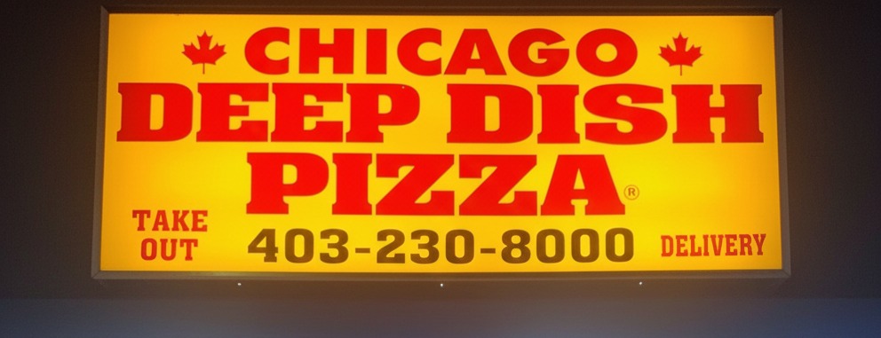 Chicago Deep Dish Pizza - Calgary's Original on 32 Street NE